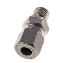 M12x1.5 Male x 8L Anneau de coupe droit en acier inoxydable 315 Bar DIN 2353