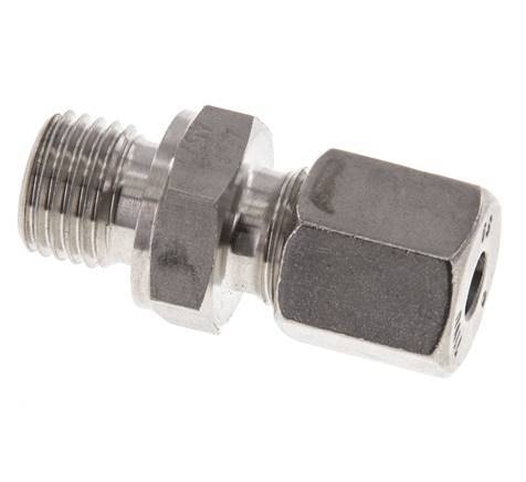 M14x1,5 Mâle x 6S Anneau de coupe droit en acier inoxydable 630 Bar DIN 2353