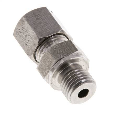 M14x1,5 Mâle x 8S Anneau de coupe droit en acier inoxydable 630 Bar DIN 2353