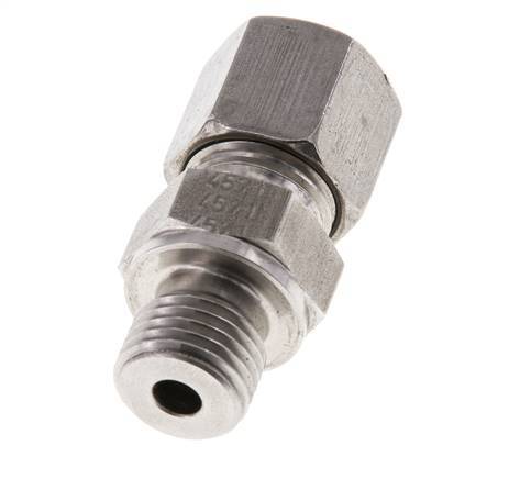 M14x1,5 Mâle x 8S Anneau de coupe droit en acier inoxydable 630 Bar DIN 2353