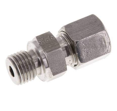 M14x1,5 Mâle x 8S Anneau de coupe droit en acier inoxydable 630 Bar DIN 2353