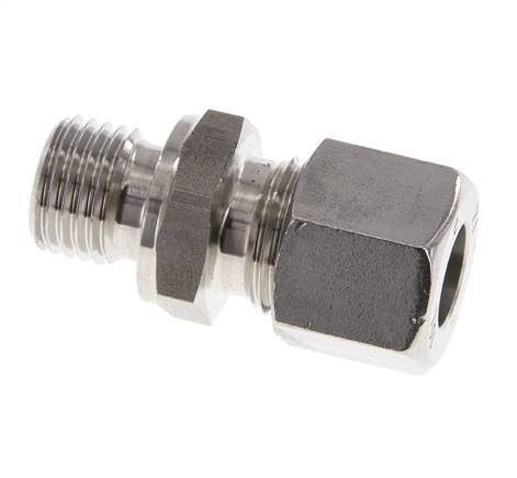 M14x1.5 Male x 10L Anneau de coupe droit en acier inoxydable 315 Bar DIN 2353