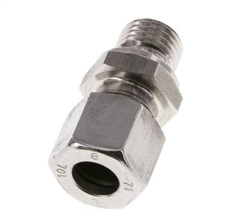 M14x1.5 Male x 10L Anneau de coupe droit en acier inoxydable 315 Bar DIN 2353