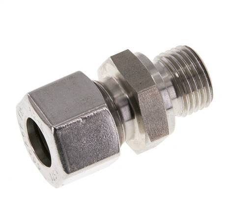 M16x1.5 Male x 12L Anneau de coupe droit en acier inoxydable 315 Bar DIN 2353