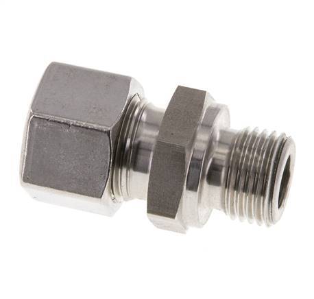 M16x1.5 Male x 12L Stainless steel Straight Cutting Ring 315 Bar DIN 2353