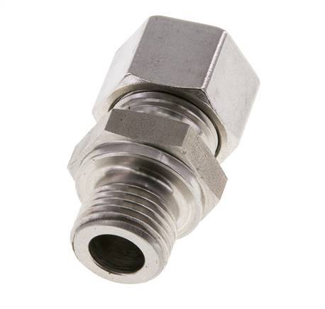 M16x1.5 Male x 12L Anneau de coupe droit en acier inoxydable 315 Bar DIN 2353