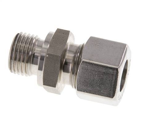 M16x1.5 Male x 12L Anneau de coupe droit en acier inoxydable 315 Bar DIN 2353
