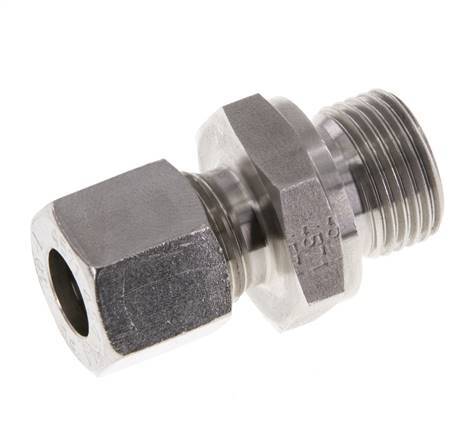 M18x1.5 Male x 10L Anneau de coupe droit en acier inoxydable 315 Bar DIN 2353