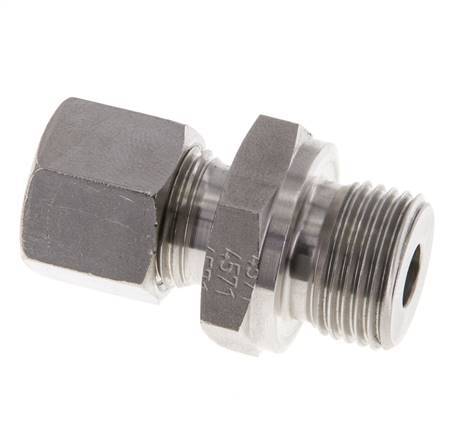 M18x1.5 Male x 10L Anneau de coupe droit en acier inoxydable 315 Bar DIN 2353