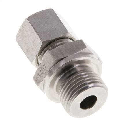 M18x1.5 Male x 10L Anneau de coupe droit en acier inoxydable 315 Bar DIN 2353