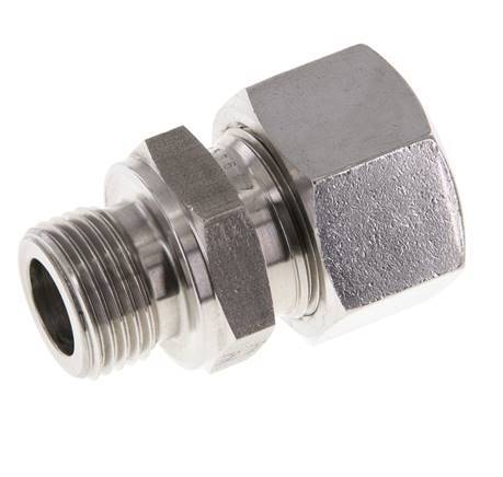 M18x1.5 Male x 15L Anneau de coupe droit en acier inoxydable 315 Bar DIN 2353