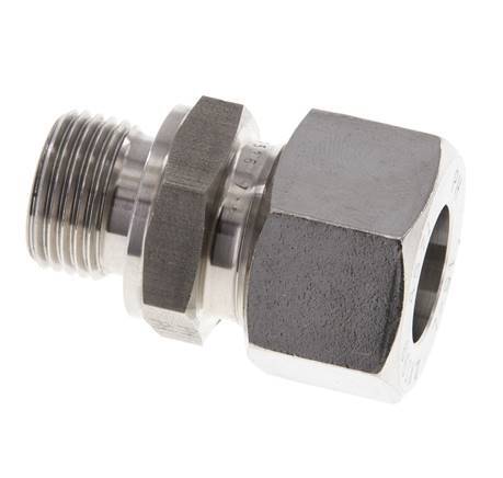 M18x1.5 Male x 15L Anneau de coupe droit en acier inoxydable 315 Bar DIN 2353