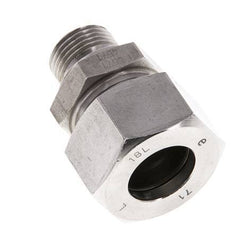 M18x1,5 Mâle x 18L Anneau de coupe droit en acier inoxydable 315 Barre DIN 2353