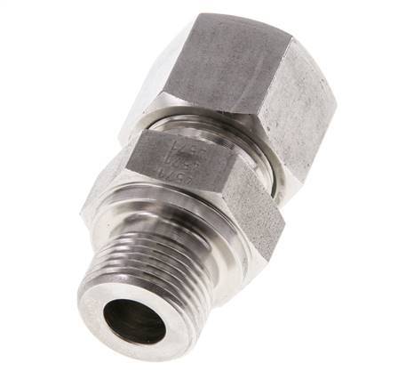 M20x1.5 Male x 14S Anneau de coupe droit en acier inoxydable 630 Bar DIN 2353