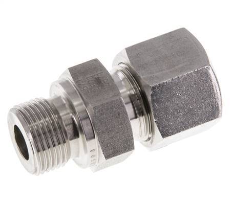 M20x1.5 Male x 14S Anneau de coupe droit en acier inoxydable 630 Bar DIN 2353