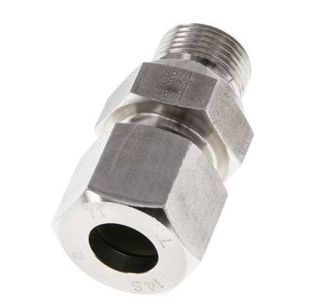 M20x1.5 Male x 14S Anneau de coupe droit en acier inoxydable 630 Bar DIN 2353