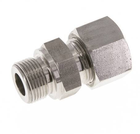 M22x1.5 Male x 16S Anneau de coupe droit en acier inoxydable 400 Bar DIN 2353