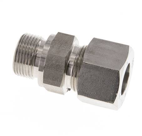 M22x1.5 Male x 16S Anneau de coupe droit en acier inoxydable 400 Bar DIN 2353