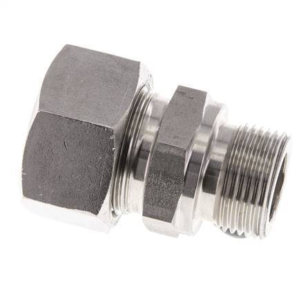 M22x1.5 Male x 18L Stainless steel Straight Cutting Ring 315 Bar DIN 2353