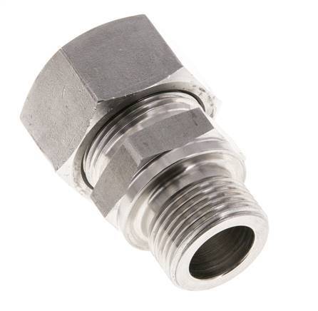 M22x1,5 Mâle x 18L Anneau de coupe droit en acier inoxydable 315 Barre DIN 2353