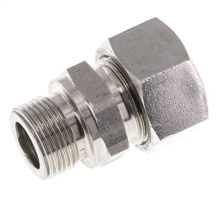 M22x1,5 Mâle x 18L Anneau de coupe droit en acier inoxydable 315 Barre DIN 2353