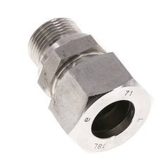 M22x1,5 Mâle x 18L Anneau de coupe droit en acier inoxydable 315 Barre DIN 2353