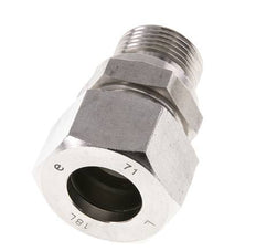 M22x1,5 Mâle x 18L Anneau de coupe droit en acier inoxydable 315 Barre DIN 2353