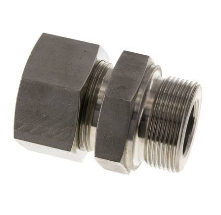 M42x2 Male x 30S Anneau de coupe droit en acier inoxydable 400 Bar DIN 2353