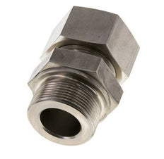 M42x2 Male x 30S Anneau de coupe droit en acier inoxydable 400 Bar DIN 2353