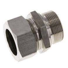 M42x2 Male x 35L Anneau de coupe droit en acier inoxydable 160 Bar DIN 2353