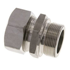 M42x2 Male x 35L Anneau de coupe droit en acier inoxydable 160 Bar DIN 2353