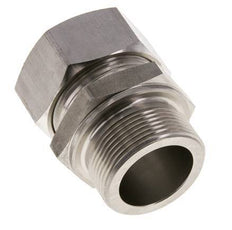 M42x2 Male x 35L Anneau de coupe droit en acier inoxydable 160 Bar DIN 2353