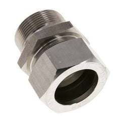 M42x2 Male x 35L Anneau de coupe droit en acier inoxydable 160 Bar DIN 2353