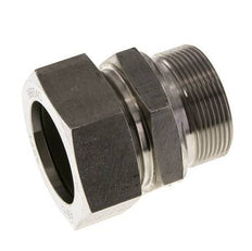 M48x2 Male x 42L Anneau de coupe droit en acier inoxydable 160 Bar DIN 2353