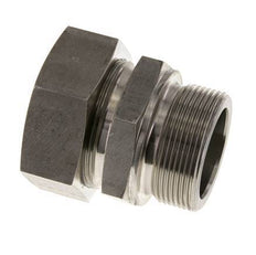 M48x2 Male x 42L Anneau de coupe droit en acier inoxydable 160 Bar DIN 2353