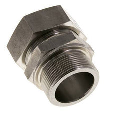 M48x2 Male x 42L Anneau de coupe droit en acier inoxydable 160 Bar DIN 2353