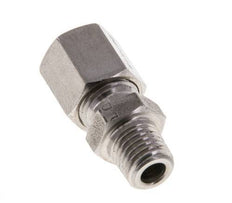 M8x1 Mâle x 6LL Anneau de coupe droit en acier inoxydable 100 Bar DIN 2353