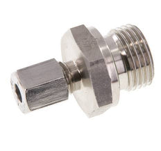 G 1/2'' mâle x 6L Bague coupante droite en acier inoxydable avec joint FKM 315 Bar DIN 2353