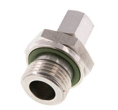 G 1/2'' mâle x 6L Bague coupante droite en acier inoxydable avec joint FKM 315 Bar DIN 2353