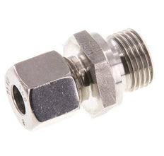 G 1/2'' mâle x 10S Bague coupante droite en acier inoxydable avec joint FKM 630 Bar DIN 2353