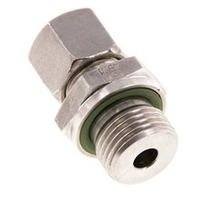 G 1/2'' mâle x 10S Bague coupante droite en acier inoxydable avec joint FKM 630 Bar DIN 2353