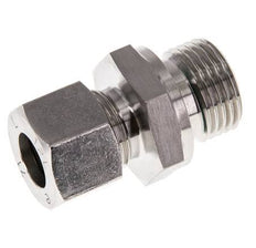 G 1/2'' mâle x 12L Anneau de coupe droit en acier inoxydable avec joint FKM 315 Bar DIN 2353