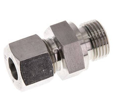 G 1/2'' mâle x 12S Bague coupante droite en acier inoxydable avec joint FKM 630 Bar DIN 2353
