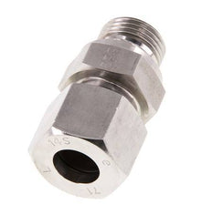 G 1/2'' mâle x 14S Bague coupante droite en acier inoxydable avec joint FKM 630 Bar DIN 2353