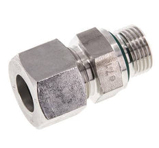 G 1/2'' Male x 16S Stainless steel Straight Cutting Ring with FKM Seal 400 Bar DIN 2353
