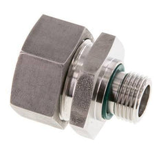 G 1/2'' mâle x 28L Anneau de coupe droit en acier inoxydable avec joint FKM 160 Bar DIN 2353