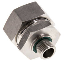 G 1/2'' mâle x 35L Anneau de coupe droit en acier inoxydable avec joint FKM 160 Bar DIN 2353