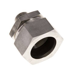 G 1/2'' mâle x 35L Anneau de coupe droit en acier inoxydable avec joint FKM 160 Bar DIN 2353