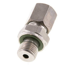 G 1/4'' mâle x 6S Bague coupante droite en acier inoxydable avec joint FKM 630 Bar DIN 2353