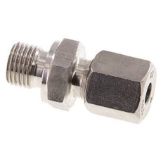 G 1/4'' mâle x 6S Bague coupante droite en acier inoxydable avec joint FKM 630 Bar DIN 2353